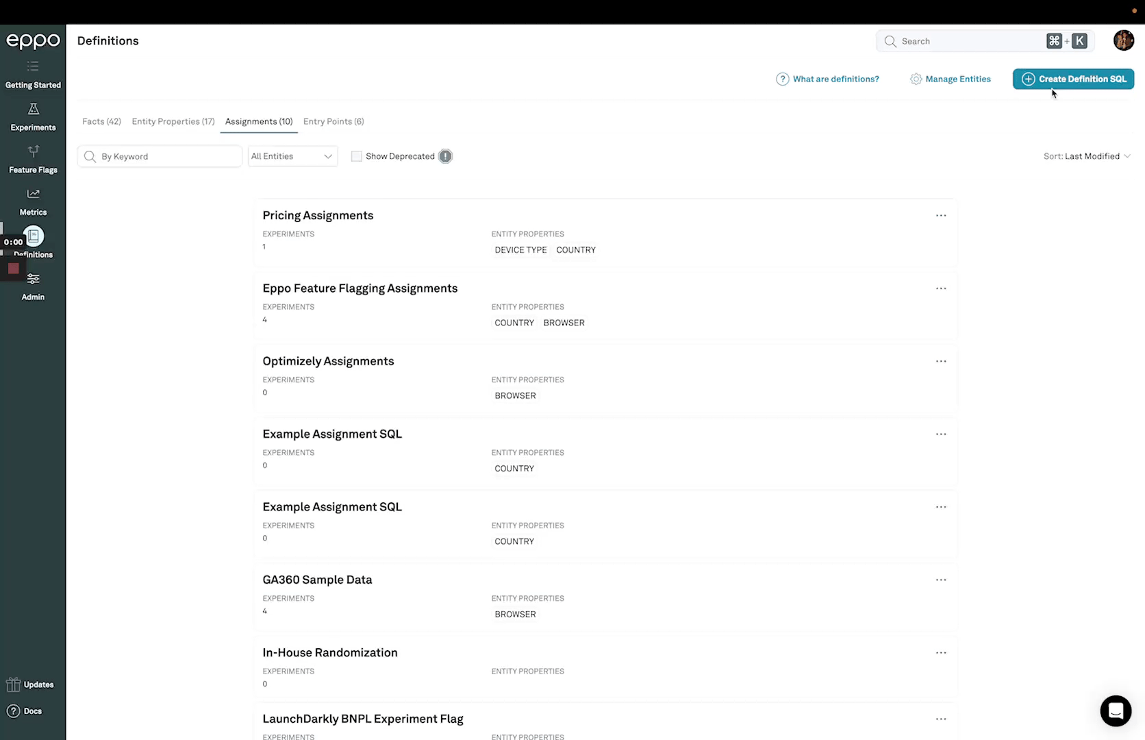 Creating Anonymous SQL Assignments